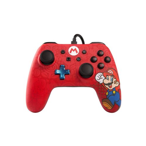 NS: PowerA Enhanced Wired Controller - Mario Iconic