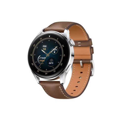HUAWEI Watch 3 - 46 mm (Brown) With Free Huawei - Gift Box (Now Available)
