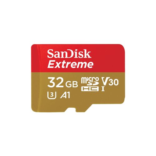Sandisk Extreme MicroSHDC 32GB With Adapter 4K (100Mb/s Speed)