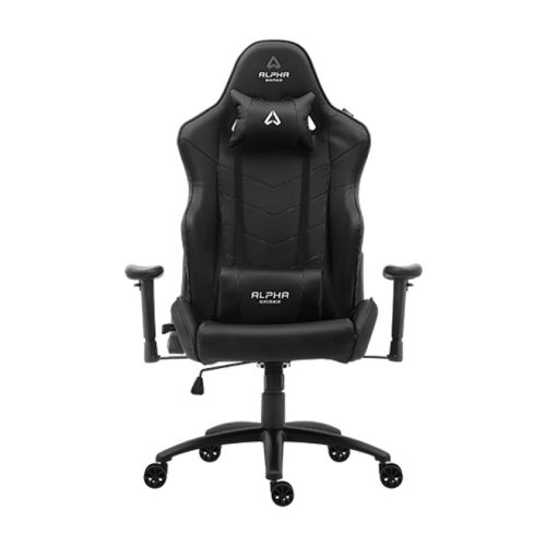 Alpha Gamer SCORPIUS Series Gaming Chair - BLACK (AGSCORPLUS-BK)