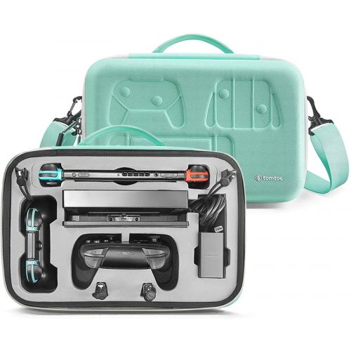 Nintendo Switch: Tomtoc Storage Case Designed for Switch Set -Green