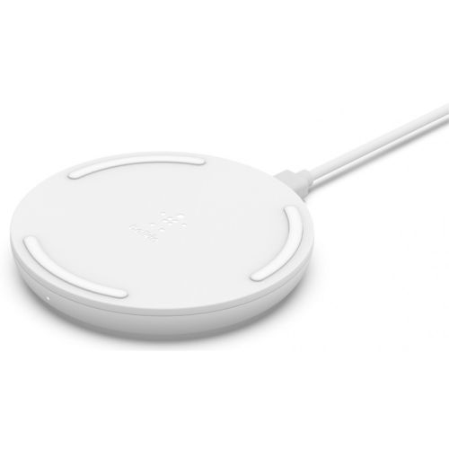 Belkin Wireless Charging Pad 10W With Usb Cable, Black - White