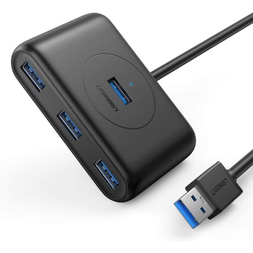 Ugreen 4 Port USB 3.0 Hub 0.5m - Black