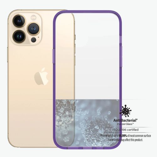PanzerGlass Clear Case Color iPhone 13 Pro Max - Grape Limited Edition