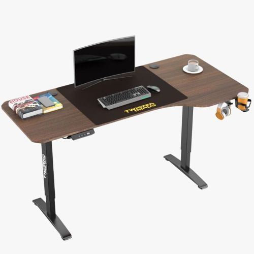 Twisted Minds T Shaped Gaming Desk Electric-height adjustable - Right