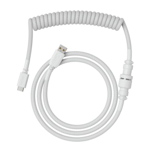 Glorious Coiled Cable -  Ghost White - 4.5 Ft
