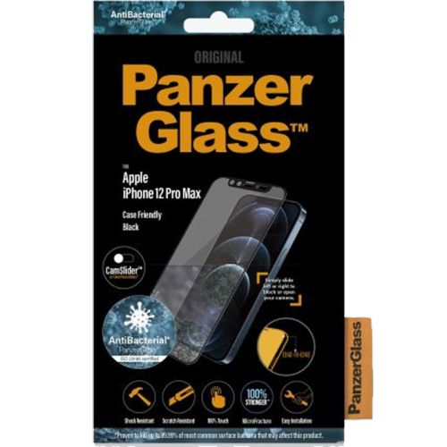 PanzerGlass iPhone 12 Pro Max 6.7 inch CF CamSlider - Black