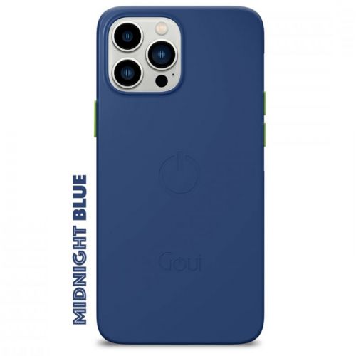 Goui Magnetic Cover For iPhone 13 Pro Max - Midnight Blue