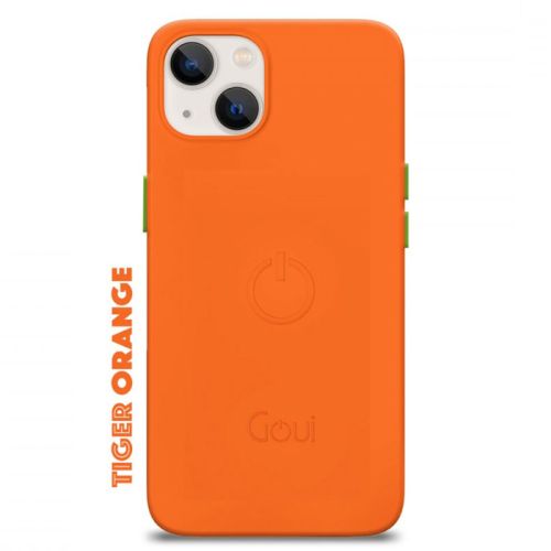 Goui Magnetic Cover For iPhone 13 - Tiger Orange
