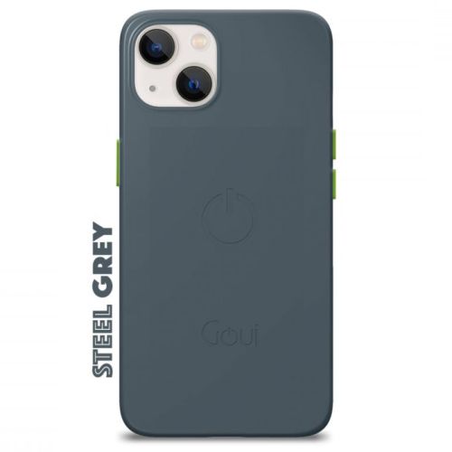 Goui Magnetic Cover For iPhone 13 - Steel Grey