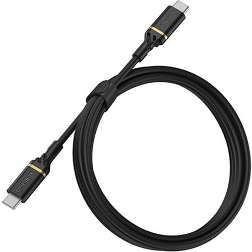Otterbox: USB Type-C to USB Type-C charging cable - 1m - Standard - Matte Black