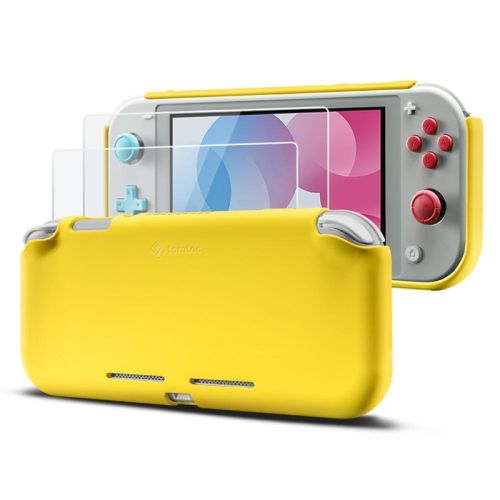 Tomtoc Nintendo Switch Lite Liquid Silicone Case - Yellow