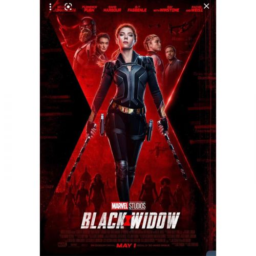 Frame 40×50cm Black widow