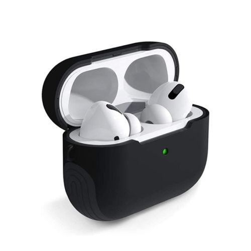 Tomtoc Smart Cover, Case For Airpods Pro With Keychain - Black