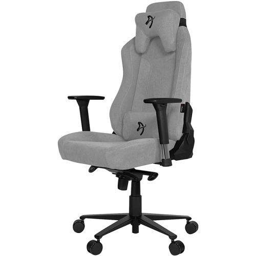 Arozzi - Vernazza Soft Fabric Gaming Chair - Light Grey