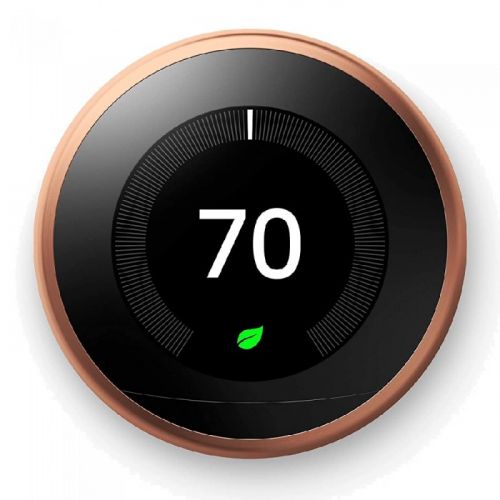 Google Nest Learning Thermostat 3rd Generation - Copper