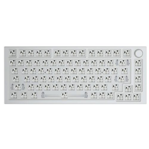 Glorious GMMK Pro 75% Machanical Keyboard - White Ice,US (ANSI)