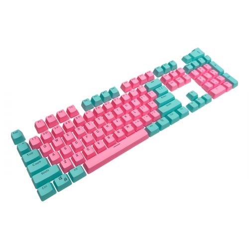 Kraken Miami Keycap Set - Mint/Pink