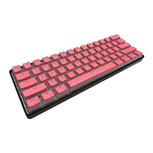 Kraken Pink Pudding Keycap Set (ISO Keys included)