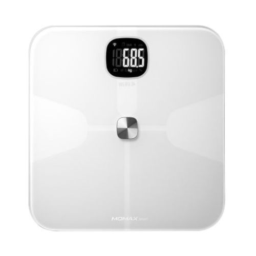 MOMAX HeaIth Tracker IoT Body Scale – White