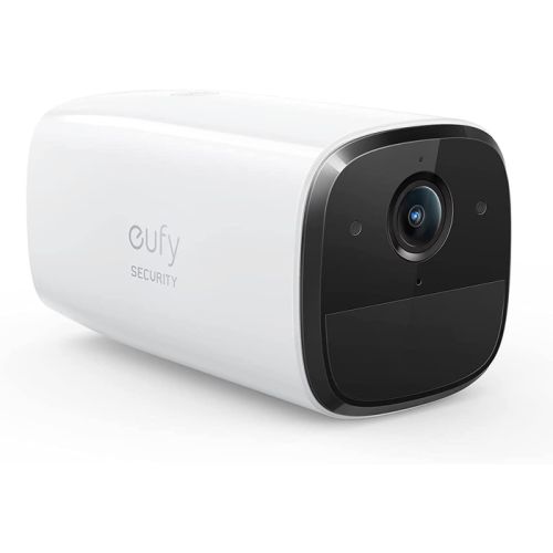 Eufy Solocam Standalone Outdoor Security Camera 1080p - White-Gray