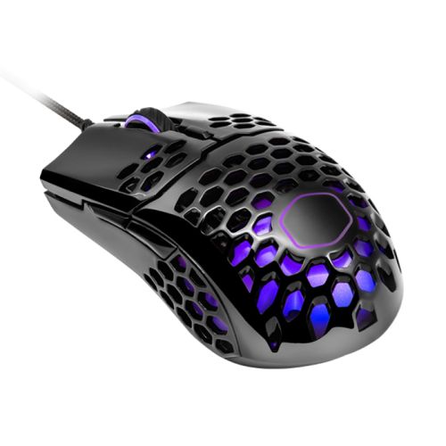 CoolerMaster MM711 RGB Gaming Mouse - Glossy Black