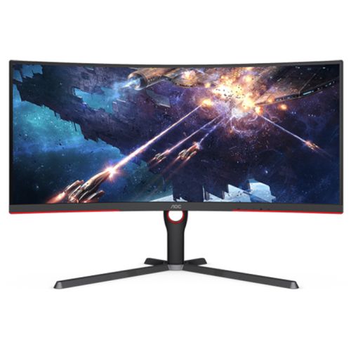 AOC CU34G3S 34 Inch 165Hz, 1ms HDMI 2.0 WQHD Curved Gaming Monitor