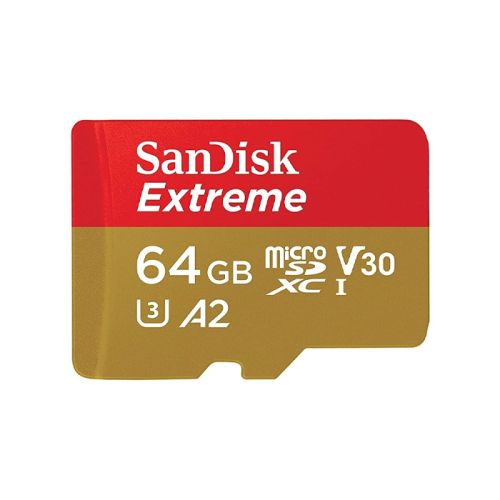SanDisk Extreme MicroSDXC UHS-I Card - 64GB