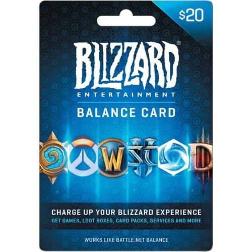 Blizzard Entertainment - Balance $20 Gift Card - US