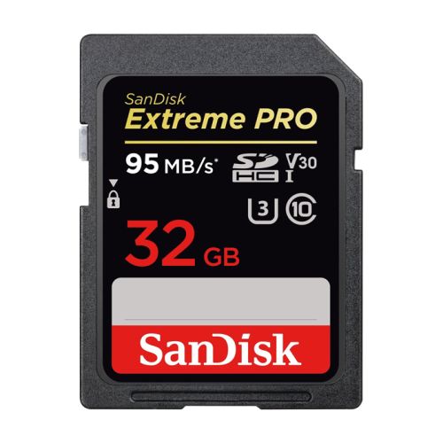 SanDisk Extreme Pro 32GB SDHC UHS-I Card Memory Card- Upto 95MBS