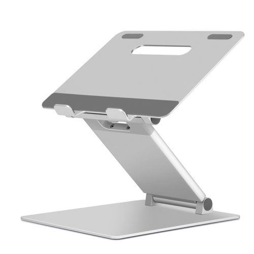 UPERGO AP-2H Ergonomoic Adjustable Aluminum Laptop Stand For upto 17" Laptop - Silver