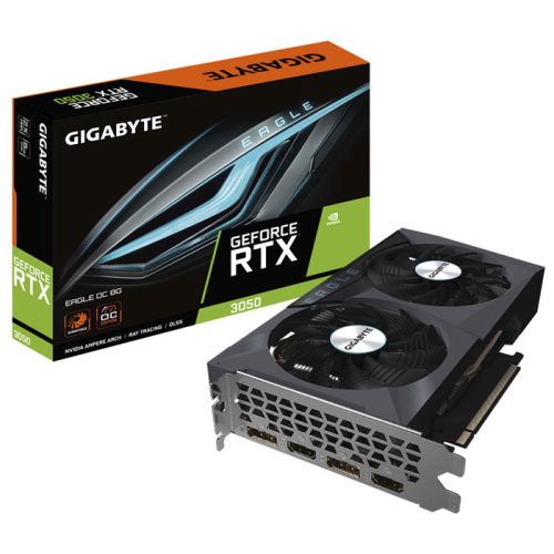 GIGABYTE GeForce RTX 3050 EAGLE OC GDDR6 8GB Graphics Card