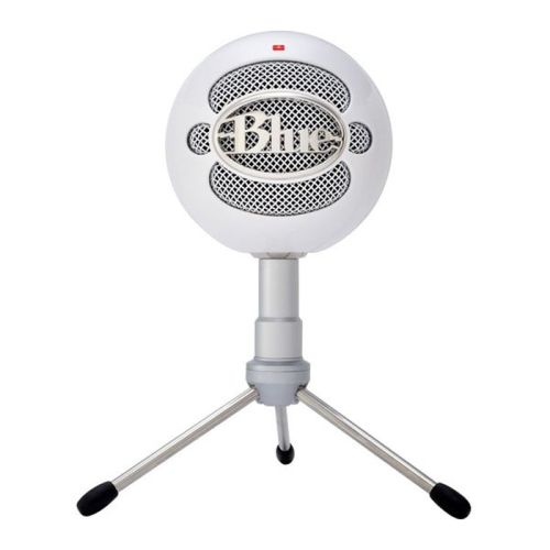 Blue Snowball iCE Plug-And-Play USB Microphone - White