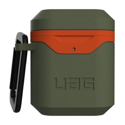 UAG Apple Airpods Gen 1& 2 Hard Case V2 - Olive/Orange