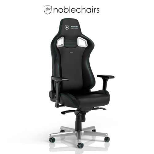 كرسي الألعاب EPIC من NOBLECHAIRS - إصدار MERCEDES-AMG PETRONAS MOTORSPORT