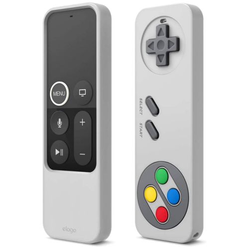 Elago R4 Retro Apple TV Remote Case Lanyard Included - Light Grey