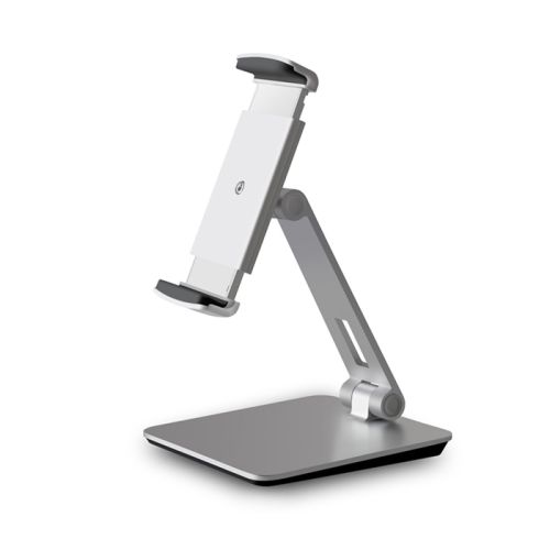 UPERGO AP-7XN Aluminum Alloy Adjustable Phone And Tablet Stand/Holder For upto 14" iPad And Tablet - Silver