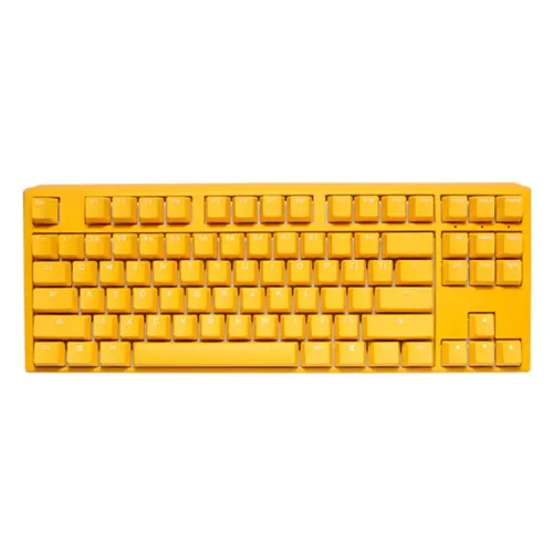 Ducky One 3 Yellow TKL Hot-Swap  Mechanical Keyboard - Cherry Red