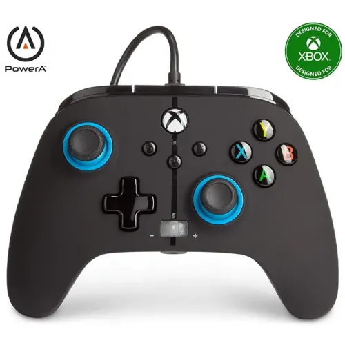 Xbox: PowerA Enhanced Wired Controller For Xbox – Blue Hint