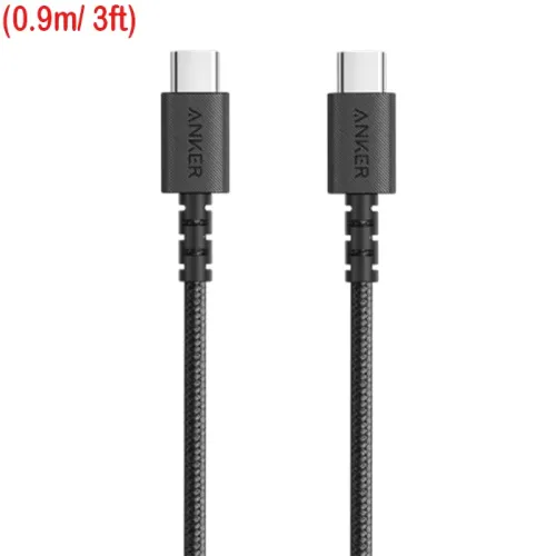 Anker Powerline Select + USB-C to USB-C Cable (0.9m/ 3ft) – Black