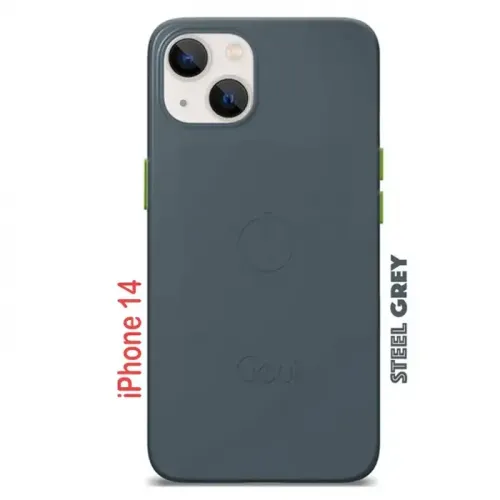 Goui iPhone 14 (6.1inch) Magnetic Case with Magnetic Bars - Steel Grey