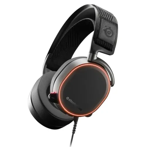 SteelSeries ARCTIS PRO High Resolution Gaming Wired Headset - Black