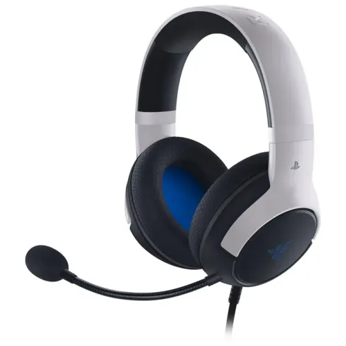Razer Kaira X - PlayStation Licensed Wired Headset for PS5/PS4 - Black & White