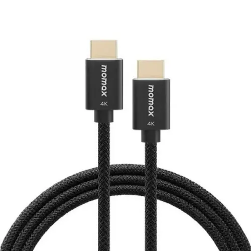 Momax Elite Link HDMI to HDMI 2.0 4K Cable 2m - Black