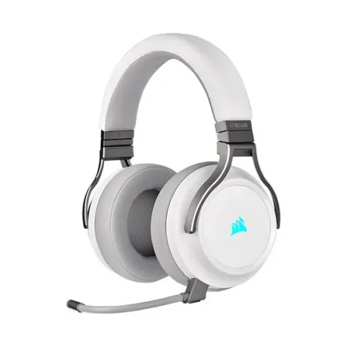 Corsair iCUE VIRTUOSO RGB WIRELESS High-Fidelity Gaming Headset - White