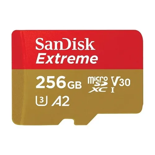 Sandisk 256GB Extreme Micro SD Memory Card SDSQXAV-256G-GN6MN SDXC Class 10 Card