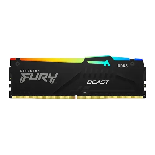 Kingston FURY Beast RGB 16GB 5200MHz DDR5 CL40 Memory