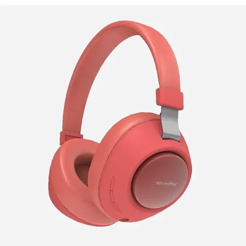 Porodo Soundtec Deepsound Wireless Headphone – Red
