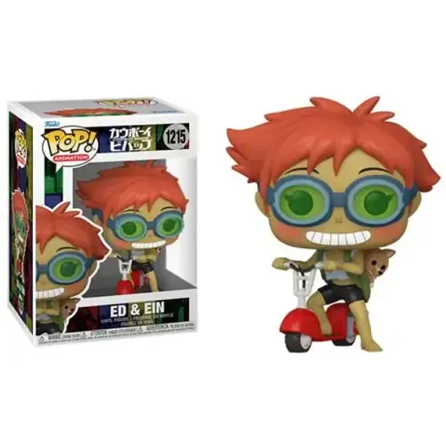 Funko POP! Animation: Cowboy Bebop - Edward on Scooter w/ Ein