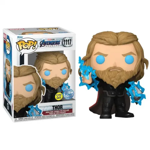 Funko Pop! Marvel: Avengers: End Game - Thor with Thunder w/chase (GW)(Exc)